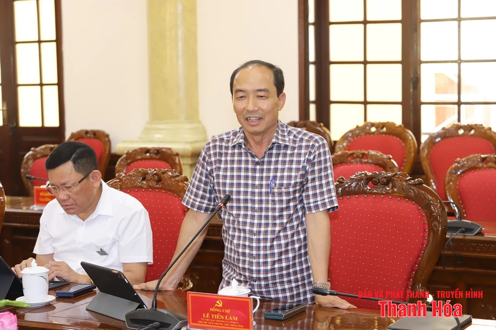 Ban Thường vụ Tỉnh ủy Thanh Hóa cho ý kiến vào các nội dung chuẩn bị Đại hội đại biểu Đảng bộ tỉnh lần thứ XX