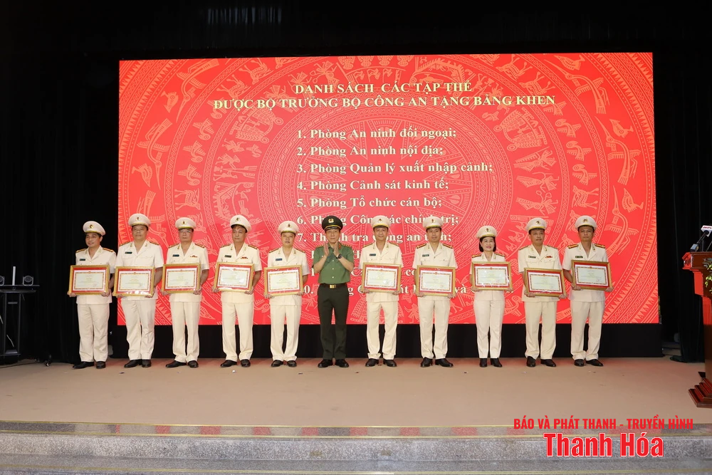 Trao tặng danh hiệu Anh hùng Lực lượng vũ trang Nhân dân cho Phòng Cảnh sát điều tra tội phạm về ma túy, Công an tỉnh Thanh Hóa