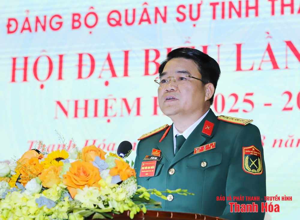 Đại hội đại biểu Đảng bộ Quân sự tỉnh lần thứ XV, nhiệm kỳ 2025-2030