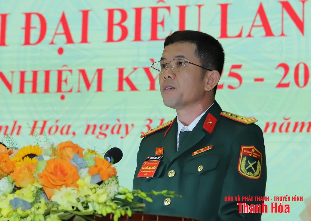 Đại hội đại biểu Đảng bộ Quân sự tỉnh lần thứ XV, nhiệm kỳ 2025-2030