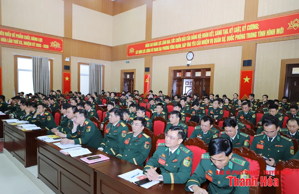 Đại hội đại biểu Đảng bộ Quân sự tỉnh lần thứ XV, nhiệm kỳ 2025-2030