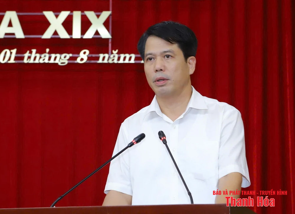 Ban Chấp hành Đảng bộ tỉnh Thanh Hóa cho ý kiến vào dự thảo các văn kiện trình Đại hội đại biểu Đảng bộ tỉnh lần thứ XX