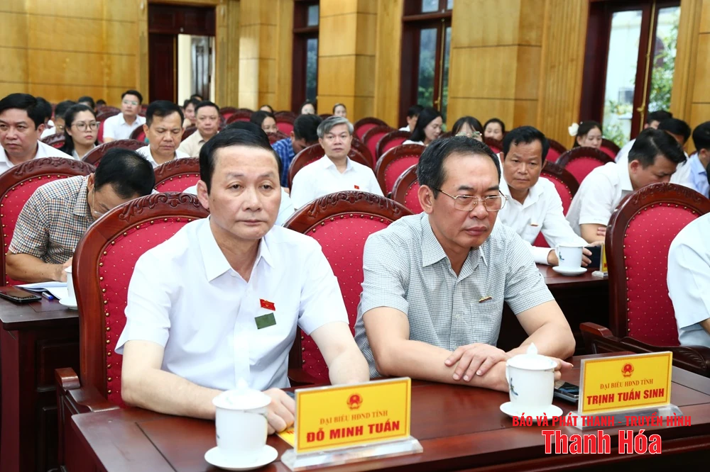 Thông qua 2 nghị quyết tại Kỳ họp thứ 32, HĐND tỉnh Thanh Hóa khóa XVIII