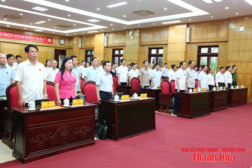 Thông qua 2 nghị quyết tại Kỳ họp thứ 32, HĐND tỉnh Thanh Hóa khóa XVIII