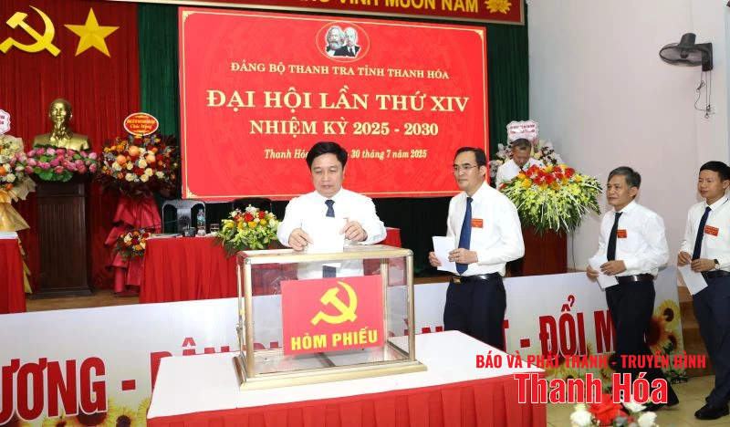 Đại hội Đảng bộ Thanh tra tỉnh Thanh Hóa lần thứ XIV, nhiệm kỳ 2025-2030