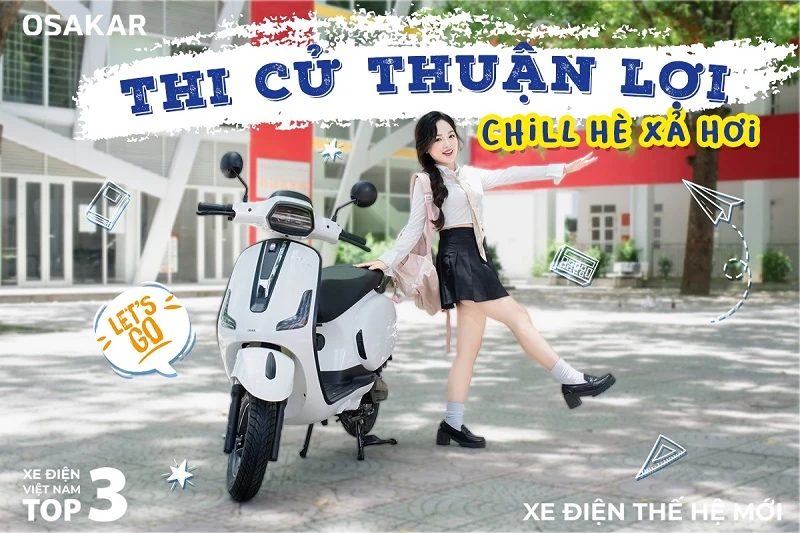 Cách chọn mua xe máy điện bền, đẹp và tiết kiệm cho năm học mới