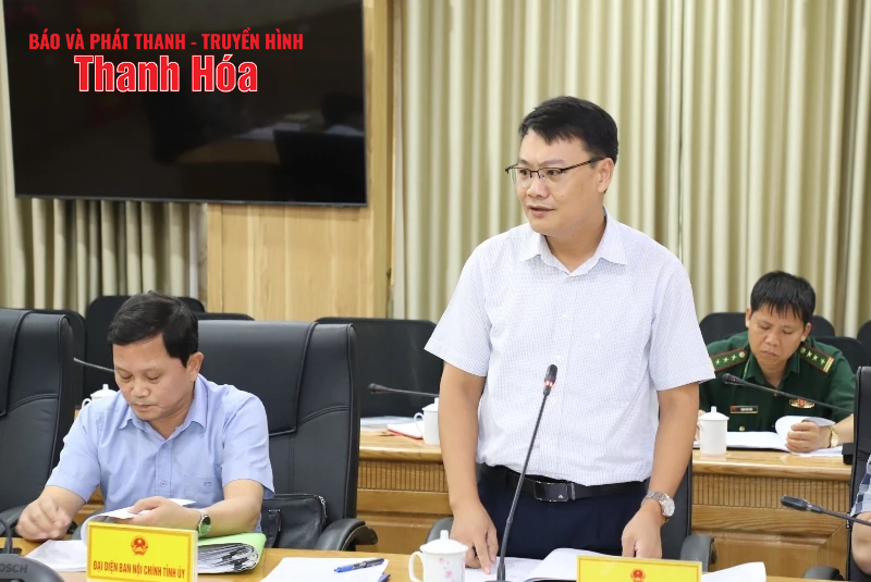 Cho ý kiến vào nội dung văn kiện và công tác tổ chức Đại hội Đảng bộ các xã khu vực biên giới