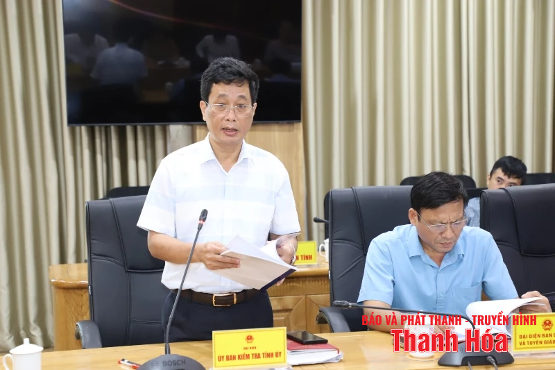 Cho ý kiến vào nội dung văn kiện và công tác tổ chức Đại hội Đảng bộ các xã khu vực biên giới