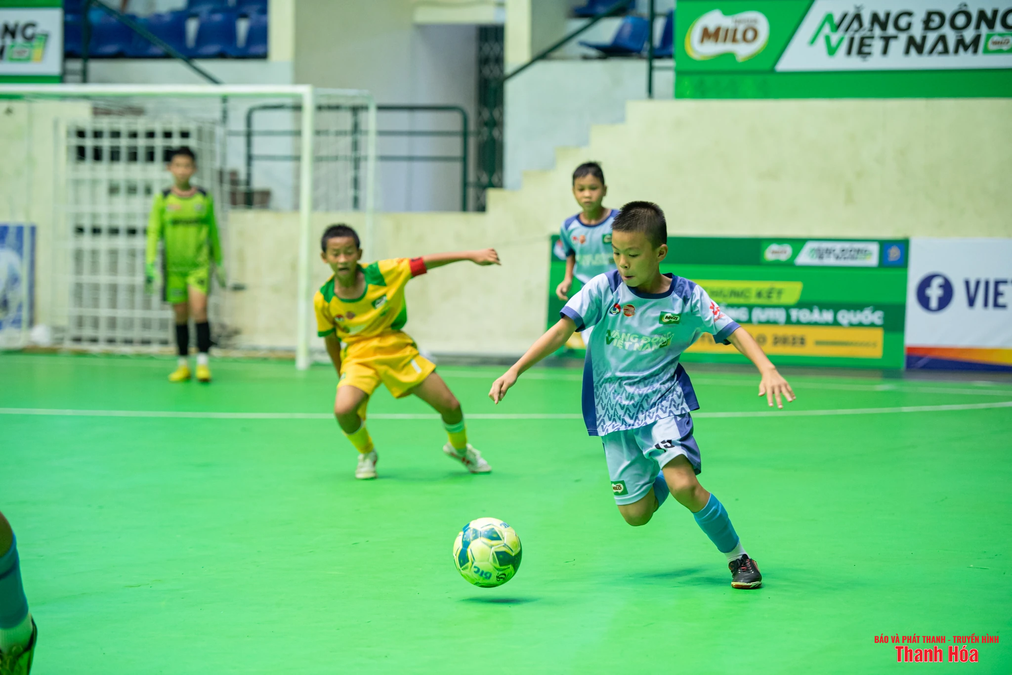 U11 Việt Hùng Thanh Hóa lần thứ hai liên tiếp vào bán kết giải bóng đá Nhi đồng toàn quốc