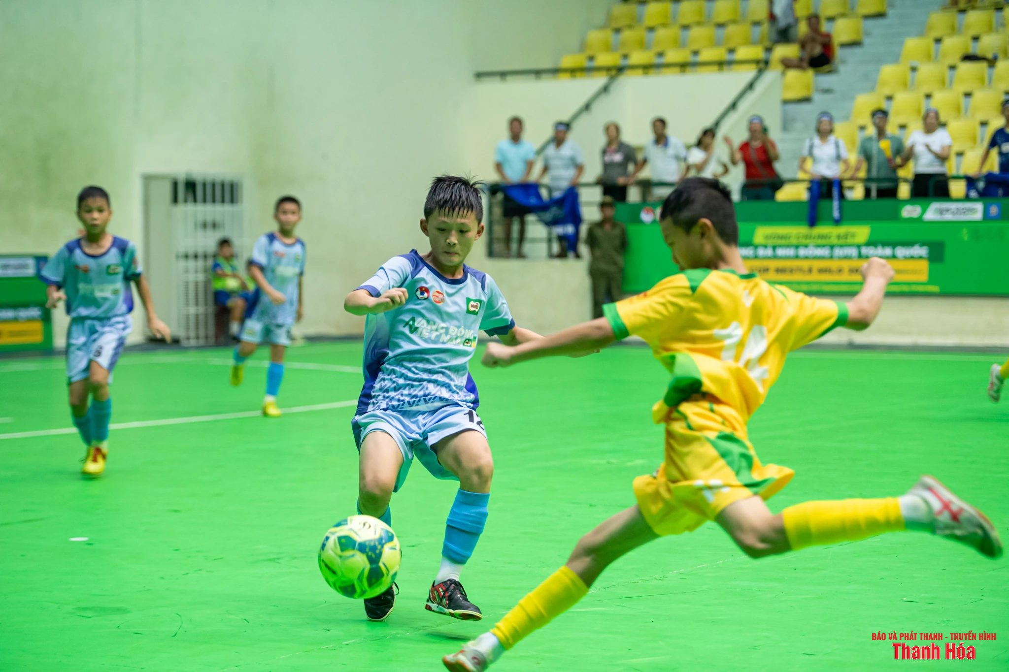 U11 Việt Hùng Thanh Hóa lần thứ hai liên tiếp vào bán kết giải bóng đá Nhi đồng toàn quốc