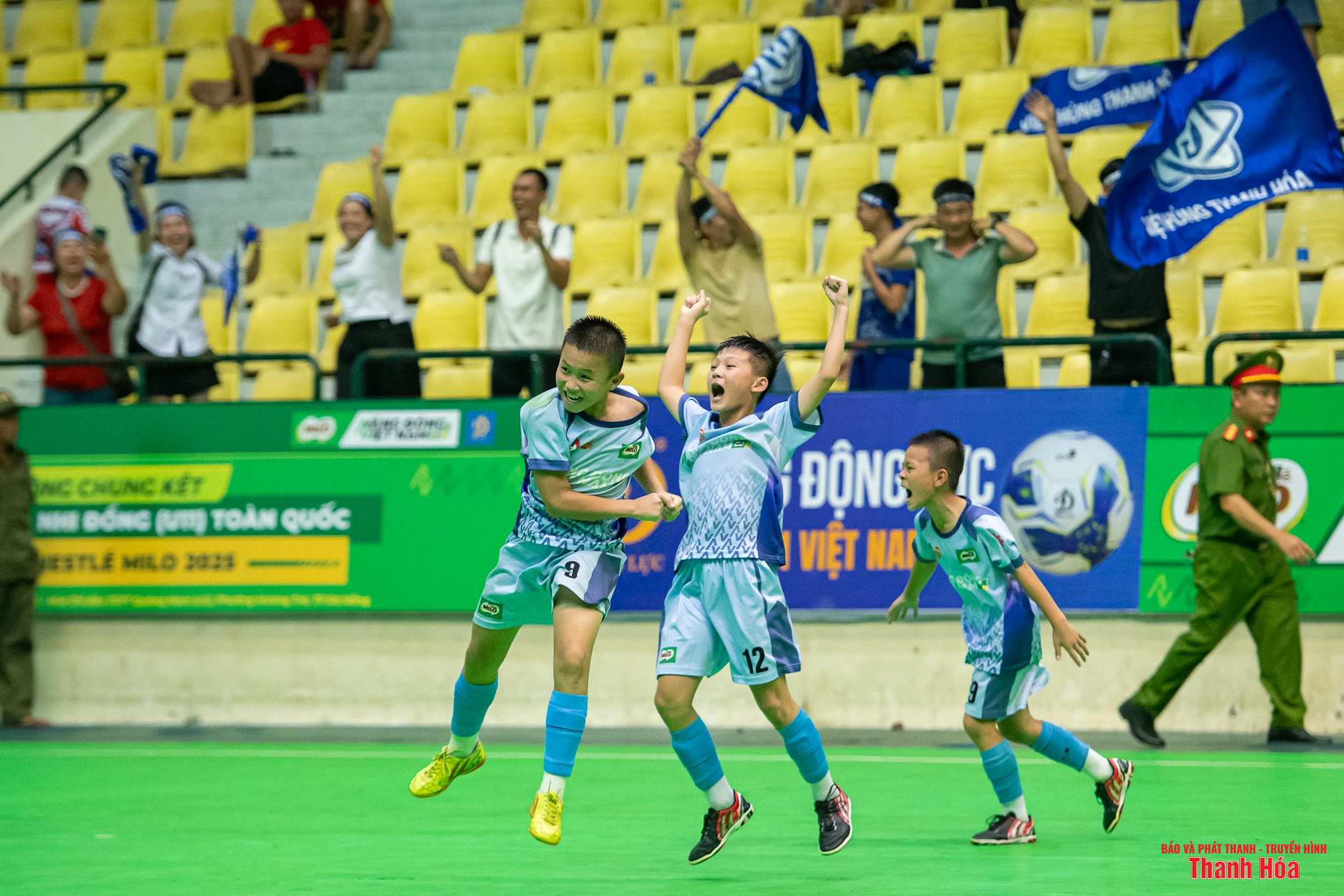 U11 Việt Hùng Thanh Hóa lần thứ hai liên tiếp vào bán kết giải bóng đá Nhi đồng toàn quốc