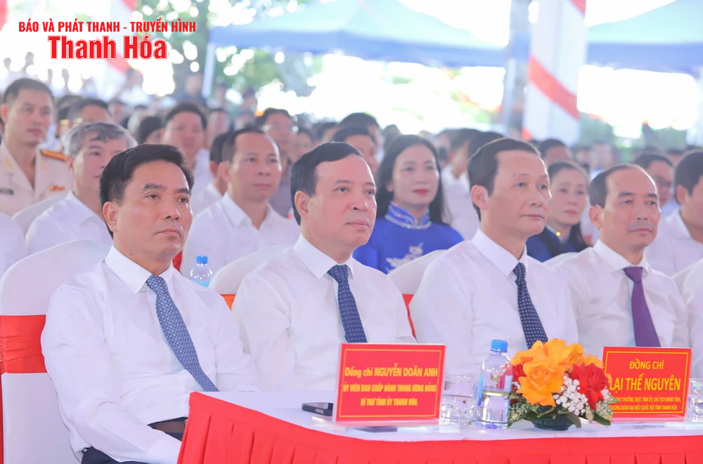 Thanh Hóa tổ chức trọng thể Lễ kỷ niệm 80 năm Ngày truyền thống Công an Nhân dân và 20 năm Ngày hội Toàn dân bảo vệ an ninh Tổ quốc