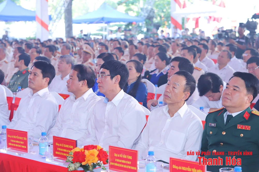 Thanh Hóa tổ chức trọng thể Lễ kỷ niệm 80 năm Ngày truyền thống Công an Nhân dân và 20 năm Ngày hội Toàn dân bảo vệ an ninh Tổ quốc