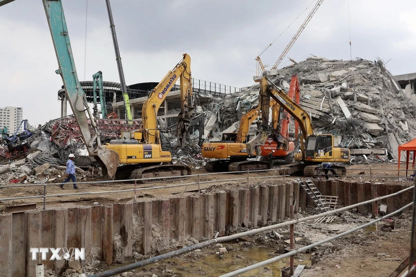 Thái Lan truy tố người có liên quan vụ sập tòa nhà ở Bangkok khi có động đất