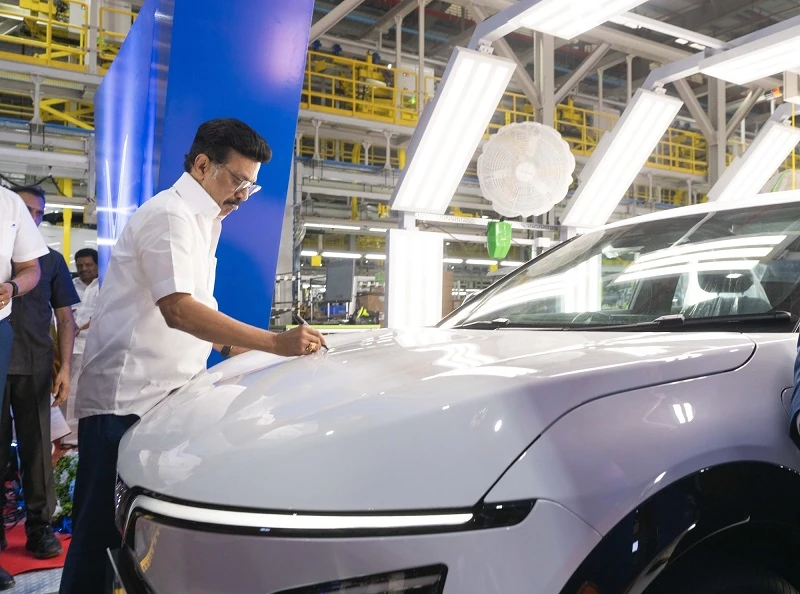VinFast khánh thành nhà máy lắp ráp ô tô điện tại Tamil Nadu, Ấn Độ