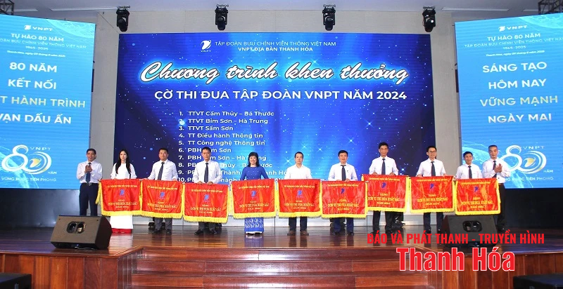 VNPT Thanh Hóa kỷ niệm 80 năm Ngày truyền thống Ngành Bưu điện