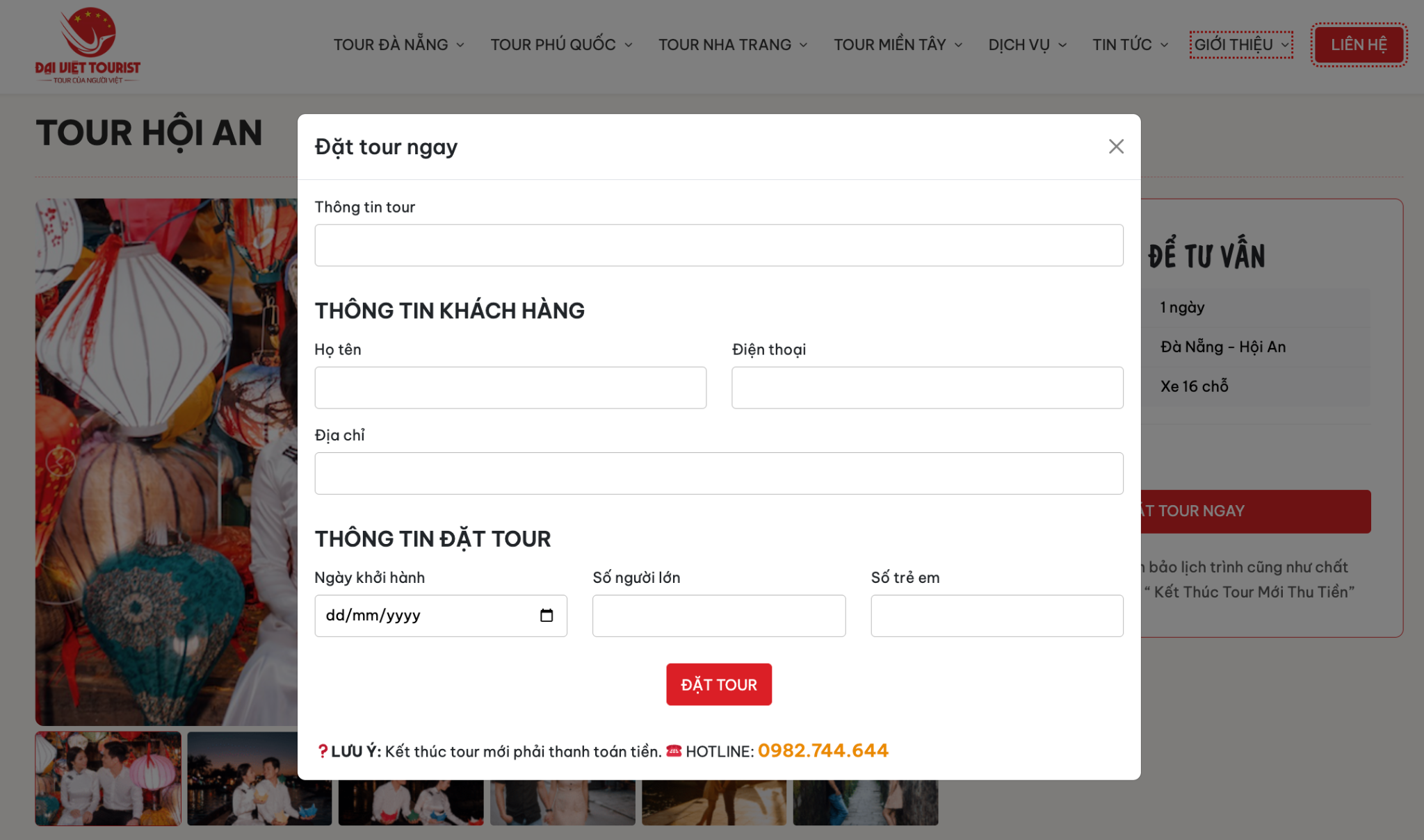 Lịch trình tour Hội An được Đại Việt Tourist xây dựng chuyên nghiệp
