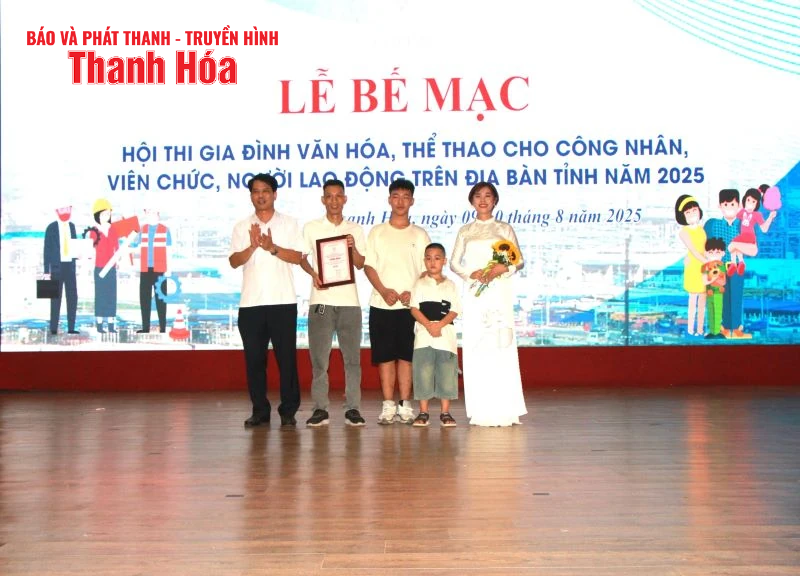 Công nhân, viên chức, người lao động sôi nổi tham gia Hội thi Gia đình văn hóa, thể thao