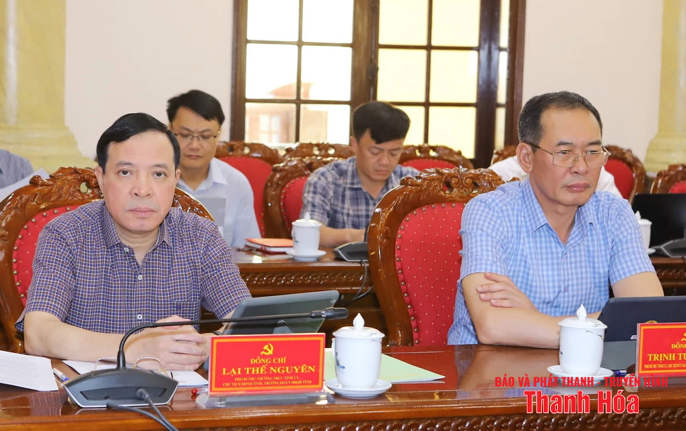 Ban Thường vụ Tỉnh ủy đánh giá tình hình hoạt động chính quyền địa phương 2 cấp và nhiều nội dung quan trọng liên quan đến thúc đẩy sự phát triển của tỉnh