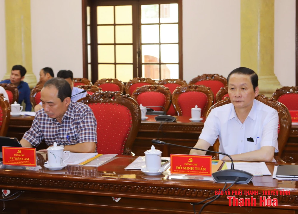 Ban Thường vụ Tỉnh ủy đánh giá tình hình hoạt động chính quyền địa phương 2 cấp và nhiều nội dung quan trọng liên quan đến thúc đẩy sự phát triển của tỉnh