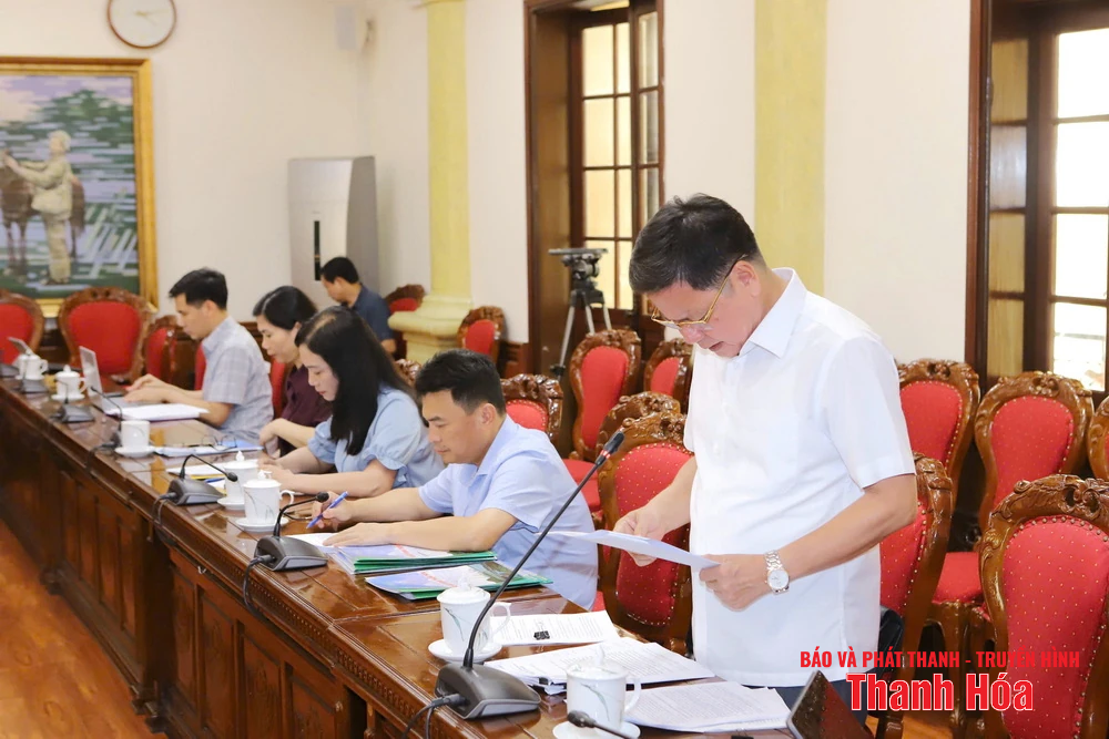 Ban Thường vụ Tỉnh ủy đánh giá tình hình hoạt động chính quyền địa phương 2 cấp và nhiều nội dung quan trọng liên quan đến thúc đẩy sự phát triển của tỉnh