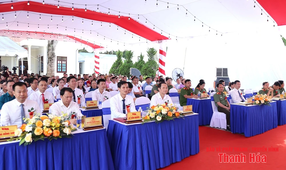 Chủ tịch UBND tỉnh Đỗ Minh Tuấn dự “Ngày hội toàn dân bảo vệ an ninh Tổ quốc” tại xã Thanh Kỳ