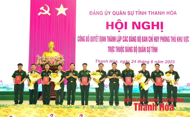 Xây dựng lực lượng vũ trang Thanh Hóa cách mạng, chính quy, tinh nhuệ, hiện đại đáp ứng yêu cầu nhiệm vụ trong tình hình mới