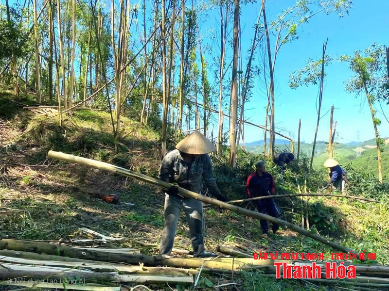 Để người dân không phải thu hoạch keo non