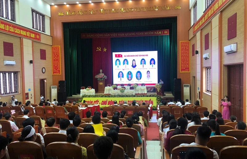 Ứng dụng giải pháp phần mềm Đại hội số của VNPT phục vụ Đại hội Đảng bộ xã Như Xuân