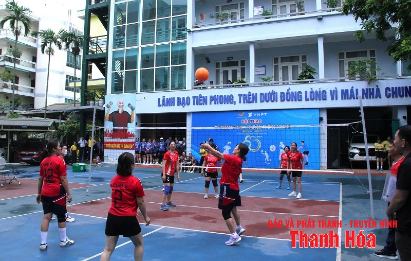 Hội thao chào mừng kỷ niệm 80 năm Ngày truyền thống Ngành Bưu điện