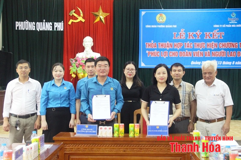 Triển khai chương trình phúc lợi dành cho đoàn viên Công đoàn phường Quảng Phú