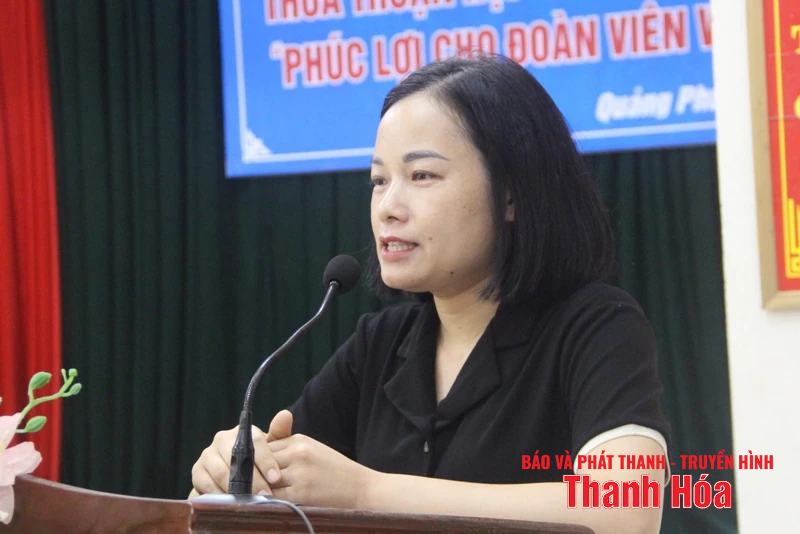 Triển khai chương trình phúc lợi dành cho đoàn viên Công đoàn phường Quảng Phú