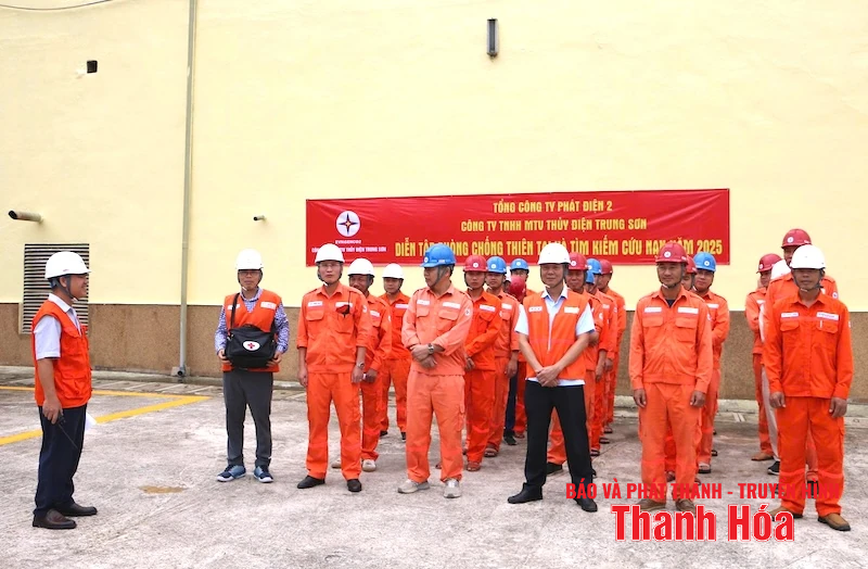 Thủy điện Trung Sơn chủ động ứng phó, bảo đảm vận hành an toàn trong mùa mưa bão năm 2025