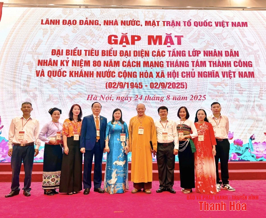 Đoàn đại biểu tỉnh Thanh Hóa vinh dự được gặp mặt lãnh đạo Đảng, Nhà nước nhân Kỷ niệm 80 năm Cách mạng Tháng Tám thành công và Quốc khánh 2/9.