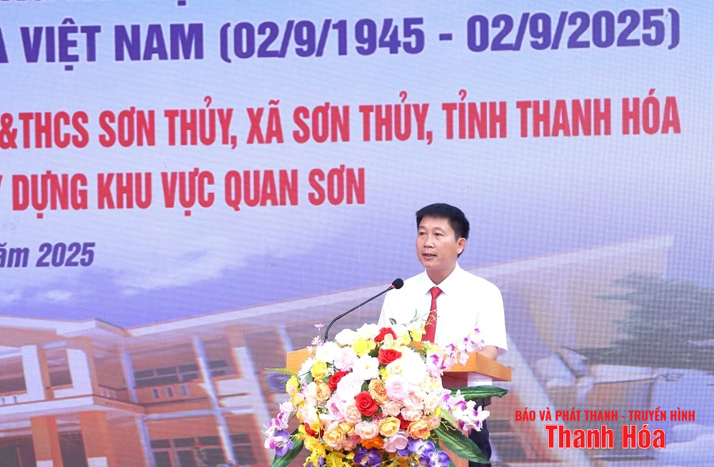 Khởi công Dự án nâng cấp, cải tạo Trường Nội trú liên cấp tiểu học - THCS Sơn Thủy