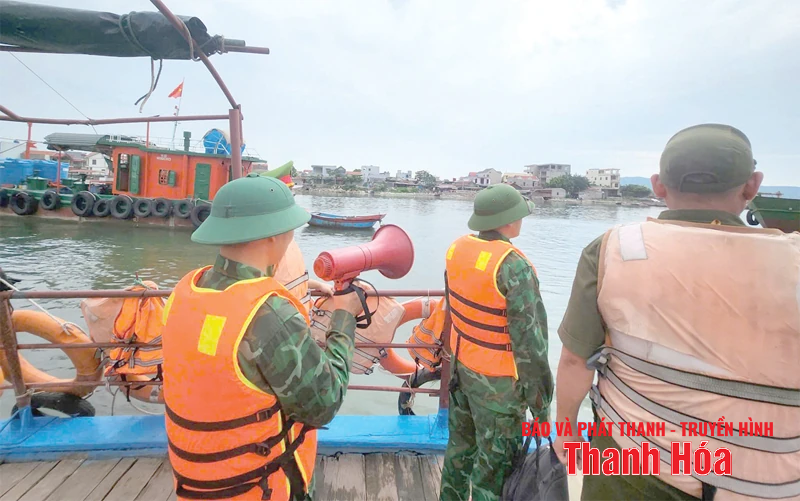Bộ đội biên phòng sẵn sàng mọi mặt cho công tác cứu hộ, cứu nạn