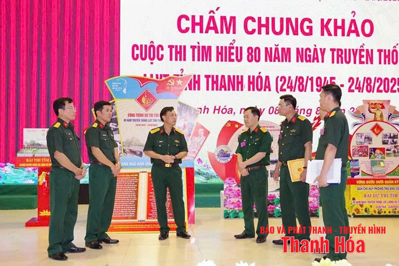 Tô thắm truyền thống 80 năm xây dựng, chiến đấu và trưởng thành của lực lượng vũ trang Thanh Hóa anh hùng
