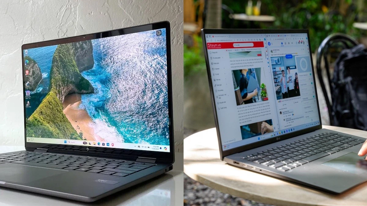 HP Envy vs LG Gram - Sự chọn lựa của thiết kế, độ bền, cá tính