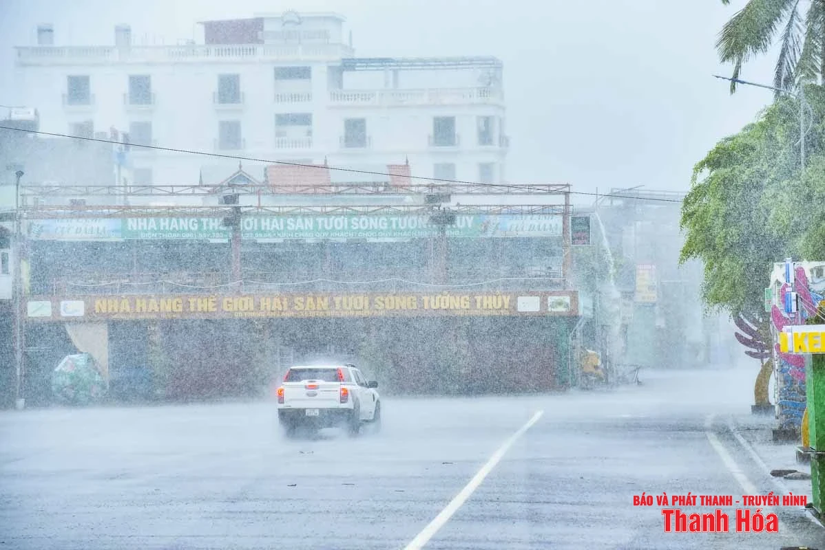 Cảnh báo mưa lớn ở khu vực Thanh Hóa, tập trung vào ngày 25/8