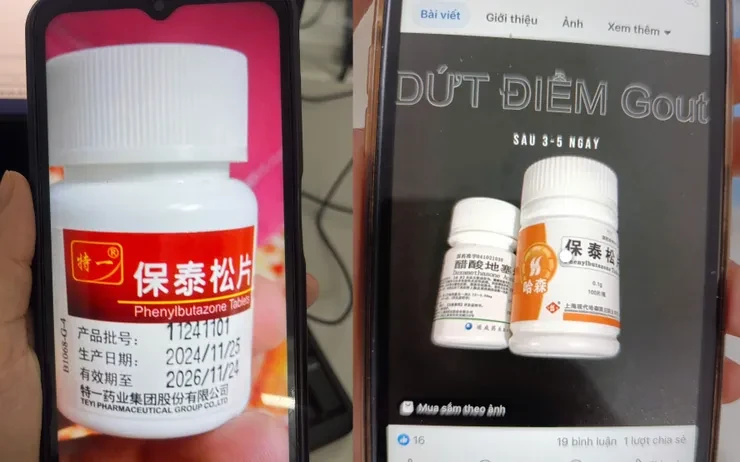 Bộ Y tế: Không dùng Phenylbutazone, cẩn trọng với nguy cơ tử vong
