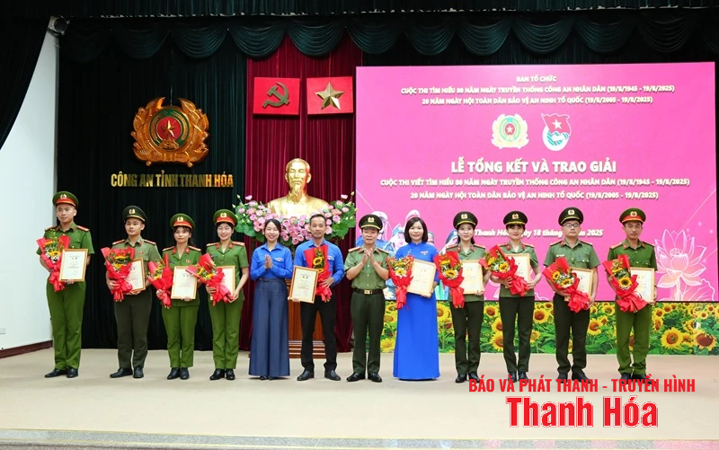 Tổng kết và trao giải cuộc thi tìm hiểu 80 năm Ngày truyền thống Công an Nhân dân