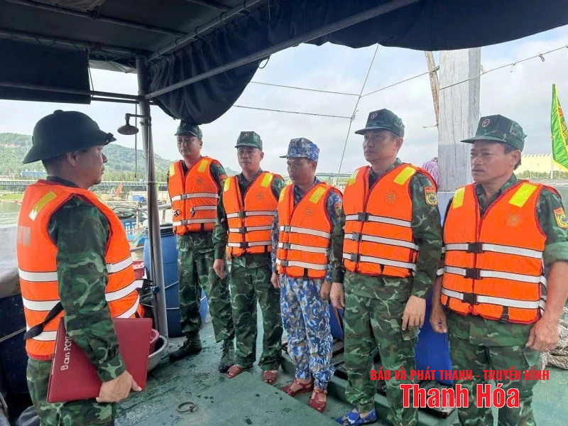 BĐBP tỉnh không để bị động bất ngờ trong phòng, chống bão số 5