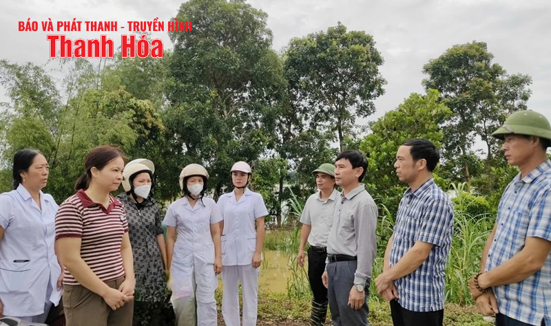 170 hộ dân thôn Tiên Nông, xã Định Hoà bị nước lũ chia cắt