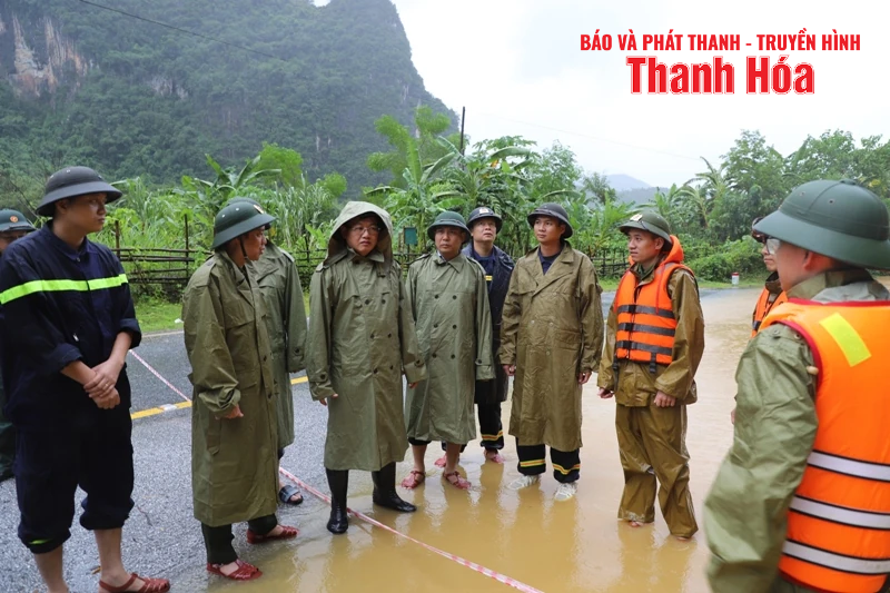 Tập trung ứng phó, khắc phục hậu quả thiên tai do bão số 5