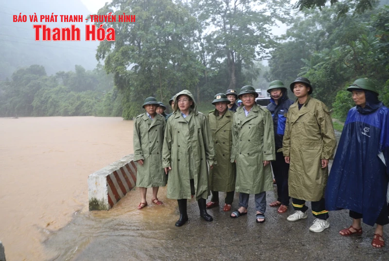 Tập trung ứng phó, khắc phục hậu quả thiên tai do bão số 5