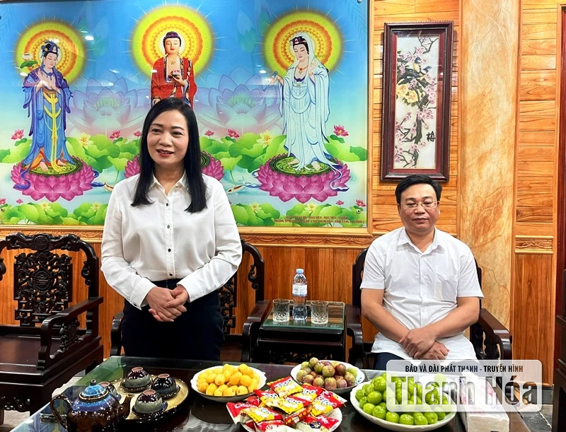 Giám đốc Sở Dân tộc và Tôn giáo chúc mừng Đại lễ Vu lan 2025