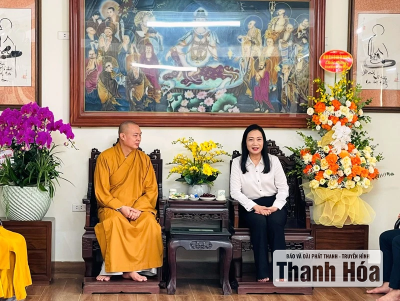 Giám đốc Sở Dân tộc và Tôn giáo chúc mừng Đại lễ Vu lan 2025