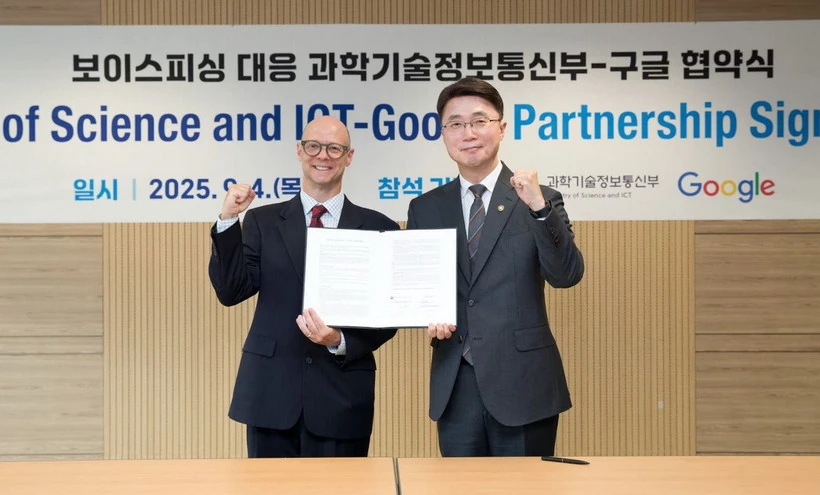 Chính quyền Hàn Quốc hợp tác với Google chống lừa đảo bằng giọng nói