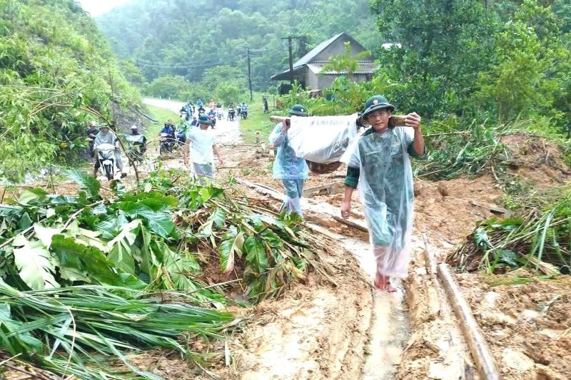 Đọng lại sau lũ dữ!