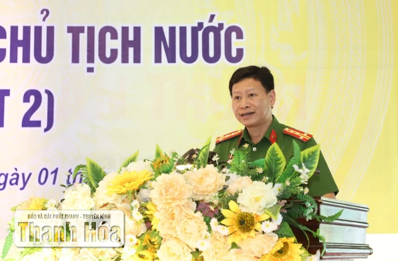 Công bố Quyết định đặc xá của Chủ tịch nước cho 352 phạm nhân ở Trại giam Thanh Phong